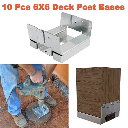 10pcs 6x6 concrete deck - concrete,