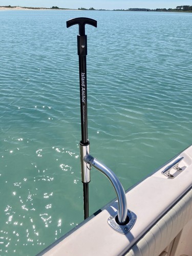 Island anchor shallow water - anchor,
